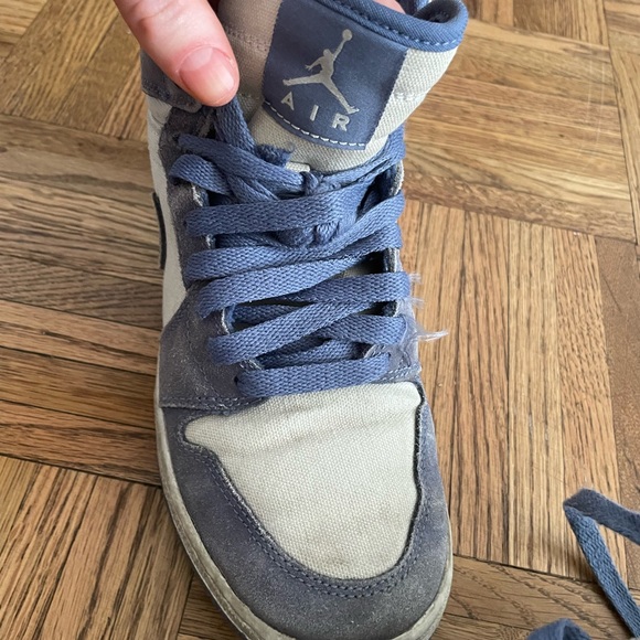 Air Jordan 1 high in purple and blue - Picture 8 of 10